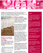 Ã�baco Newsletter December 2012